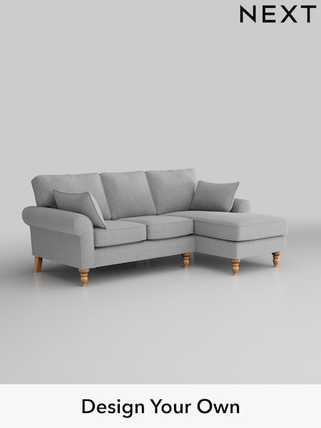 Tweedy Blend Easy Clean/Light Silver Grey Mallory (H36413) | £1,350