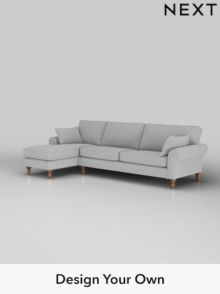 Tweedy Blend Easy Clean/Light Silver Grey Mallory (H36413) | £1,450