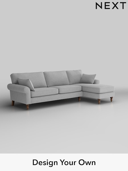 Tweedy Blend Easy Clean/Light Silver Grey Mallory (H36413) | £1,450
