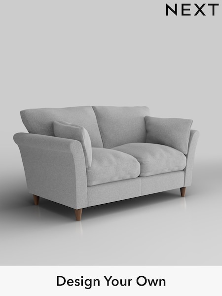 Tweedy Blend Easy Clean/Light Silver Grey Hartley Relaxed Sit (H36415) | £975