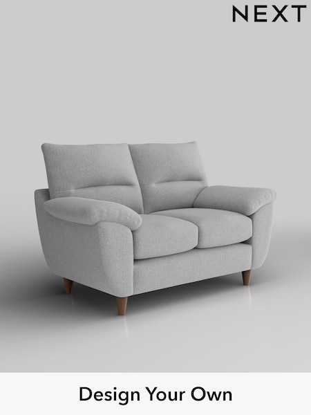 Tweedy Blend Easy Clean/Light Silver Grey Elliot Highback (H36428) | £875