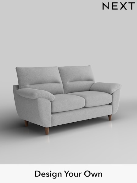 Tweedy Blend Easy Clean/Light Silver Grey Elliot Highback (H36428) | £975
