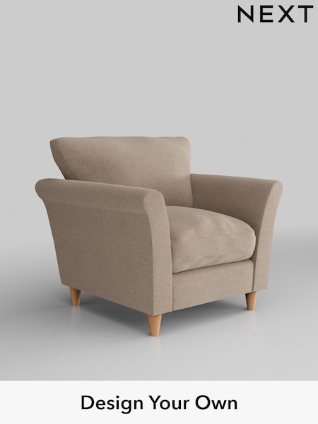Tweedy Blend Easy Clean/Light Dove Natural Hartley Relaxed Sit (H36431) | £725