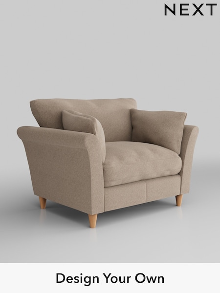 Tweedy Blend Easy Clean/Light Dove Natural Hartley Relaxed Sit (H36431) | £825