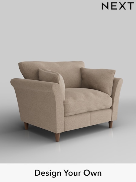 Tweedy Blend Easy Clean/Light Dove Natural Hartley Relaxed Sit (H36431) | £825