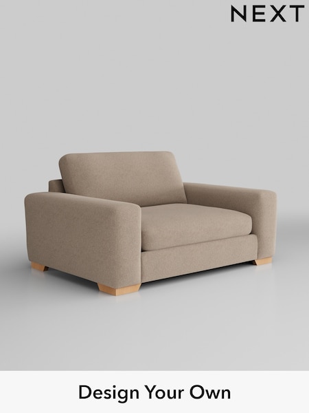 Tweedy Blend Easy Clean/Light Dove Natural Houghton Deep Sit (H36433) | £1,050