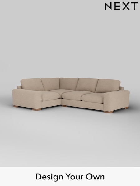 Tweedy Blend Easy Clean/Light Dove Natural Houghton Deep Sit (H36433) | £2,425