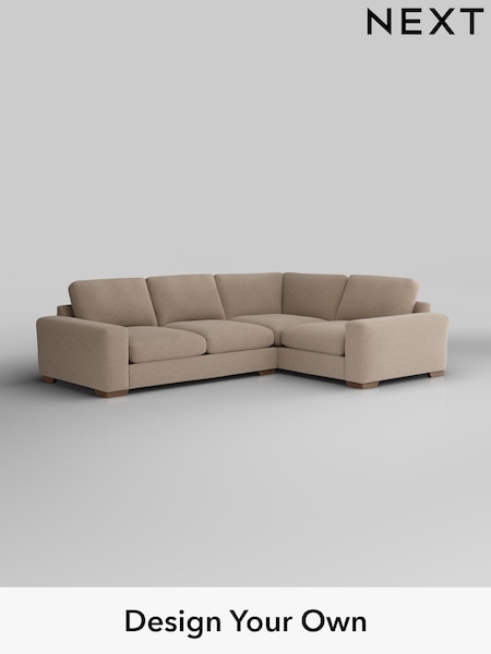 Tweedy Blend Easy Clean/Light Dove Natural Houghton Deep Sit (H36433) | £2,425