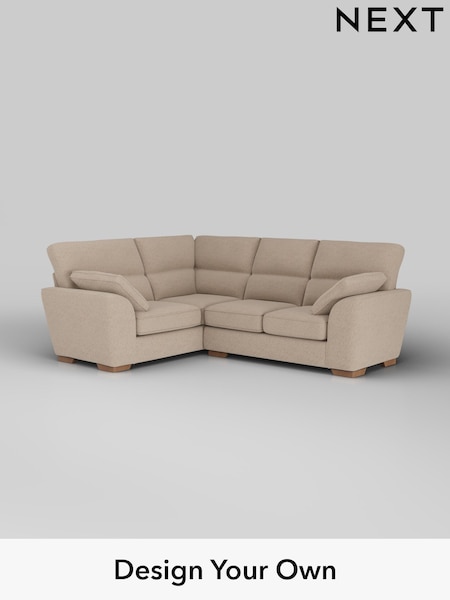 Tweedy Blend Easy Clean/Light Dove Natural Stamford Highback (H36438) | £1,999