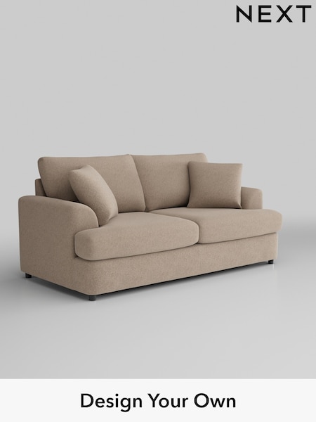Tweedy Blend Easy Clean/Light Dove Natural Parker Platform (H36440) | £1,150
