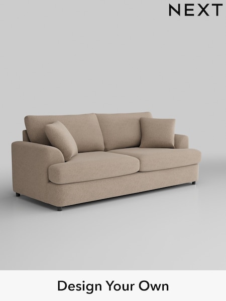 Tweedy Blend Easy Clean/Light Dove Natural Parker Platform (H36440) | £1,250