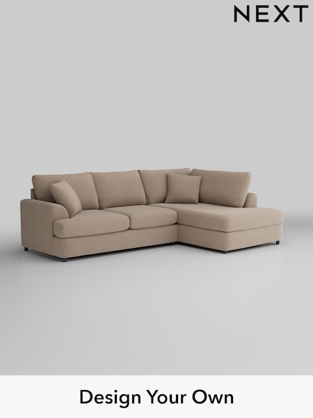 Tweedy Blend Easy Clean/Light Dove Natural Parker Platform (H36440) | £2,099