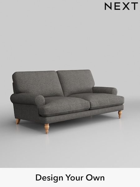 Tweedy Blend Easy Clean/Dark Grey Erin Deep Relaxed Sit (H36448) | £1,175
