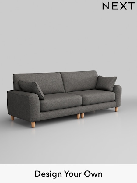 Tweedy Blend Easy Clean/Dark Grey Campbell (H36451) | £1,275