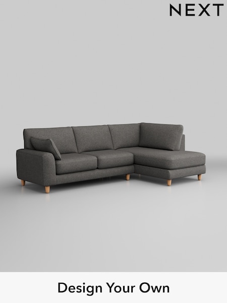 Tweedy Blend Easy Clean/Dark Grey Campbell (H36451) | £1,775