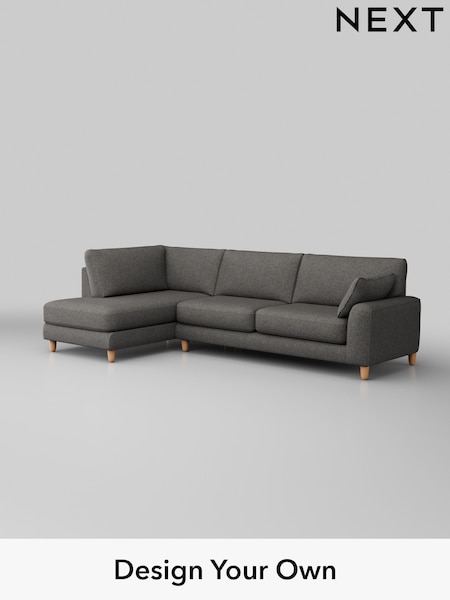 Tweedy Blend Easy Clean/Dark Grey Campbell (H36451) | £1,875