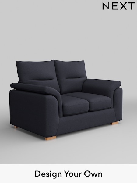 Tweedy Blend Easy Clean/Dark Slate Blue Hayden Highback (H36463) | £925