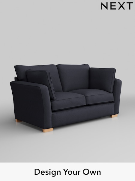 Tweedy Blend Easy Clean/Dark Slate Blue Heath Highback (H36464) | £1,025
