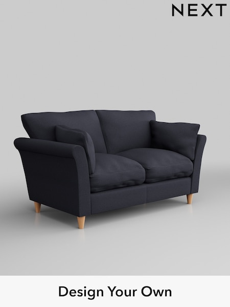 Tweedy Blend Easy Clean/Dark Slate Blue Hartley Relaxed Sit (H36465) | £975