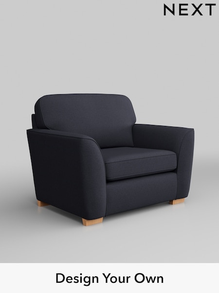 Tweedy Blend Easy Clean/Dark Slate Blue Malvern (H36466) | £625