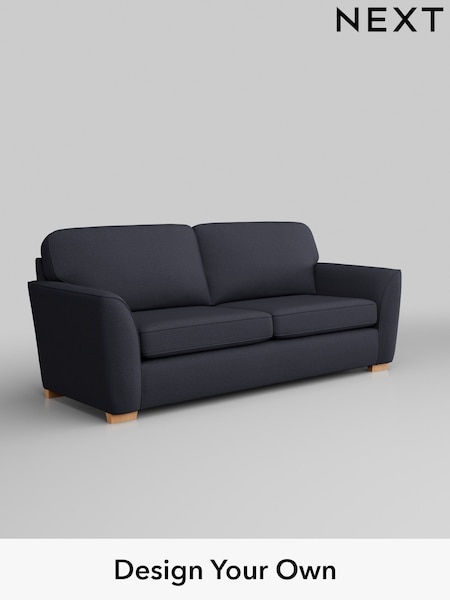 Tweedy Blend Easy Clean/Dark Slate Blue Malvern (H36466) | £1,075