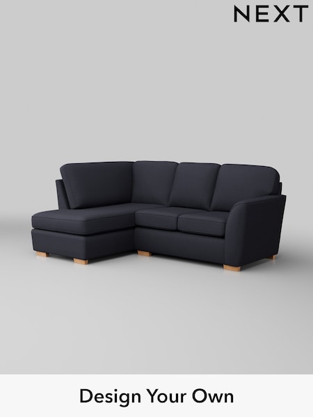 Tweedy Blend Easy Clean/Dark Slate Blue Malvern (H36466) | £1,250
