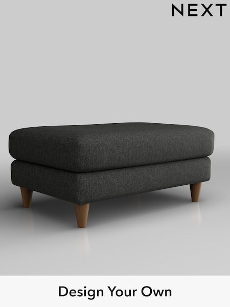 Tweedy Blend Easy Clean/Charcoal Grey Hartley Highback Relaxed Sit (H36474) | £375