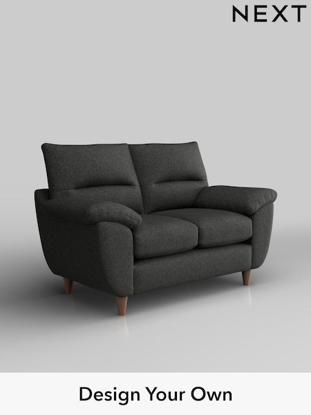Tweedy Blend Easy Clean/Charcoal Grey Elliot Highback (H36480) | £875