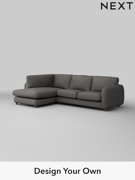 Tweedy Blend Easy Clean/Dark Grey Aiden (H36481) | £1,725