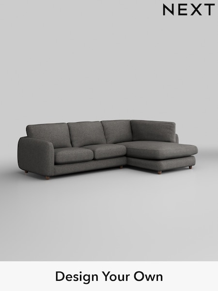 Tweedy Blend Easy Clean/Dark Grey Aiden (H36481) | £1,725