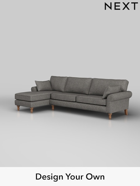 Tweedy Blend Easy Clean/Dark Grey Mallory (H36486) | £1,450