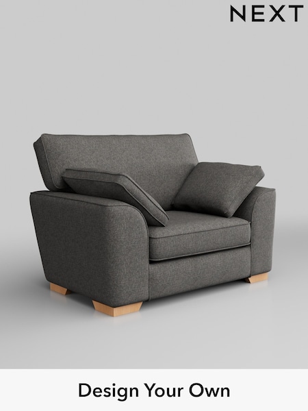 Tweedy Blend Easy Clean/Dark Grey Stamford (H36487) | £750