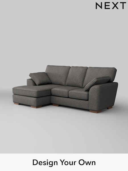 Tweedy Blend Easy Clean/Dark Grey Stamford (H36487) | £1,550