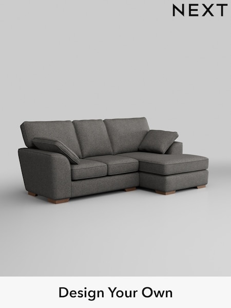 Tweedy Blend Easy Clean/Dark Grey Stamford (H36487) | £1,550