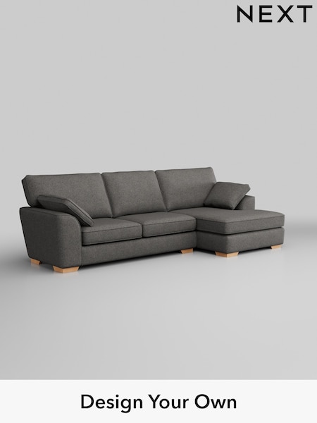 Tweedy Blend Easy Clean/Dark Grey Stamford (H36487) | £1,799