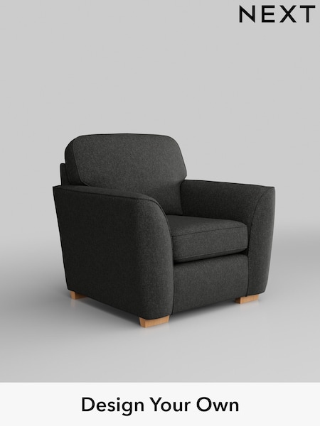 Tweedy Blend Easy Clean/Charcoal Grey Malvern (H36492) | £525