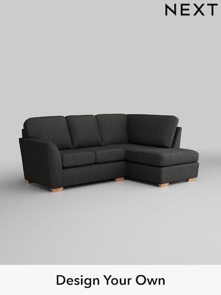 Tweedy Blend Easy Clean/Charcoal Grey Malvern (H36492) | £1,250