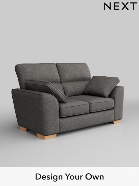 Tweedy Blend Easy Clean/Dark Grey Stamford Highback (H36496) | £975