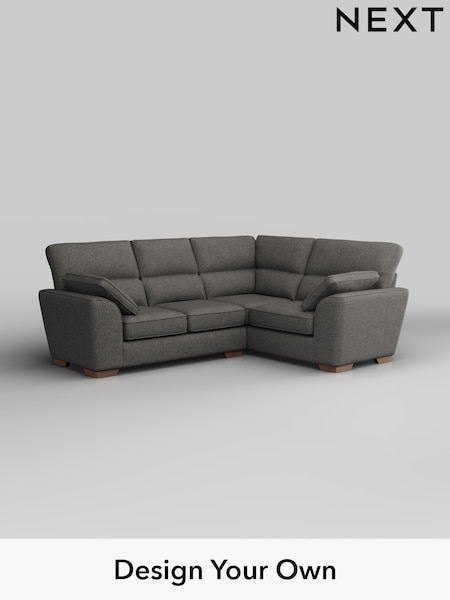 Tweedy Blend Easy Clean/Dark Grey Stamford Highback (H36496) | £1,999