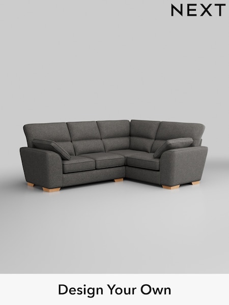 Tweedy Blend Easy Clean/Dark Grey Stamford Highback (H36496) | £1,999