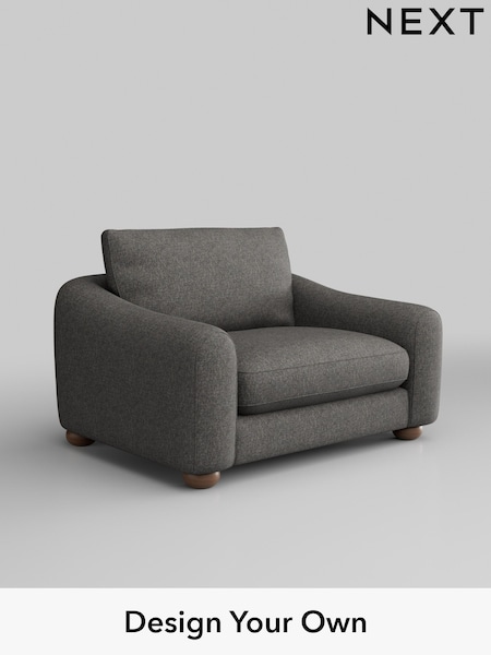 Tweedy Blend Easy Clean/Dark Grey Arches (H36500) | £825
