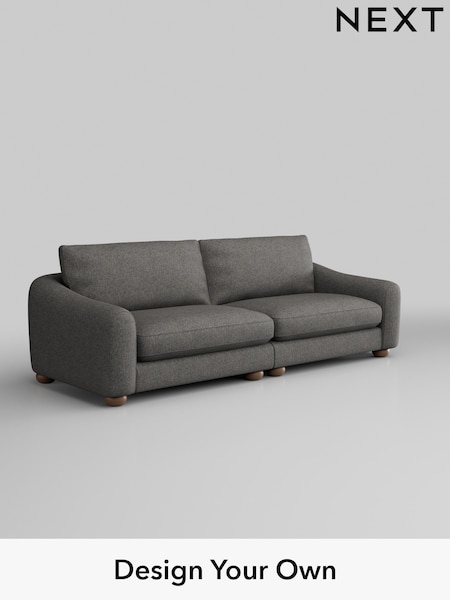 Tweedy Blend Easy Clean/Dark Grey Arches (H36500) | £1,325