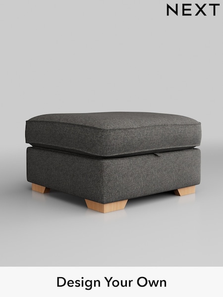 Tweedy Blend Easy Clean/Dark Grey Stamford Grand Relaxed Sit (H36502) | £450