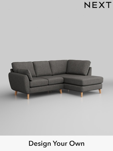 Tweedy Blend Easy Clean/Dark Grey Wilson (H36504) | £1,475