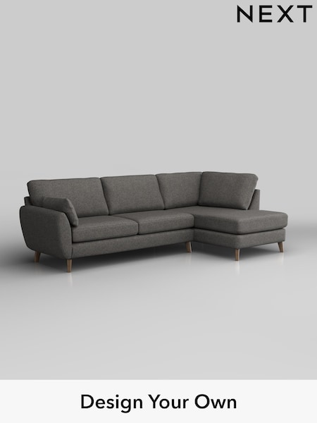 Tweedy Blend Easy Clean/Dark Grey Wilson (H36504) | £1,575