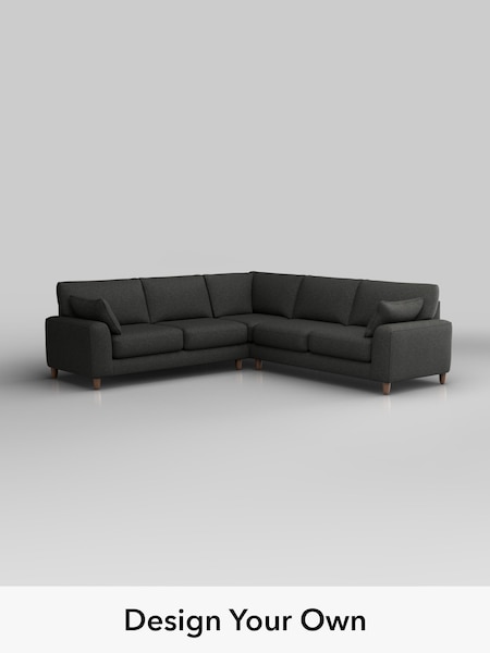 Tweedy Blend Easy Clean/Charcoal Grey Campbell (H36509) | £2,250