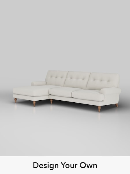 Ripple Chenille/Oyster Erin Buttoned Back Deep Relaxed Sit (H36517) | £2,025