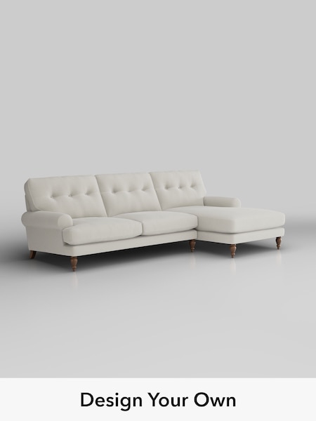 Ripple Chenille/Oyster Erin Buttoned Back Deep Relaxed Sit (H36517) | £2,025