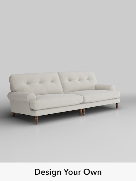 Ripple Chenille/Oyster Erin Buttoned Back Deep Sit (H36519) | £1,475