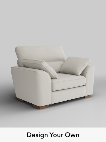 Ripple Chenille/Oyster Stamford Highback (H36530) | £899